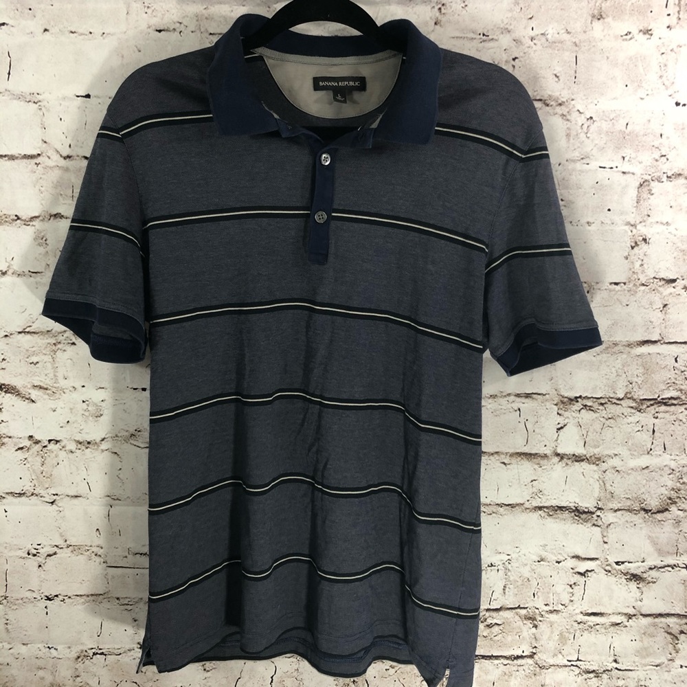 Banana Republic men polo shirt Size L